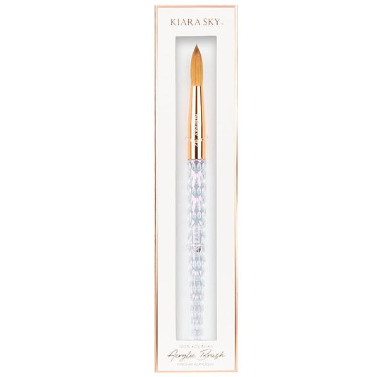 Kiara Sky Acrylic Nail Brush Kolinsky size 12