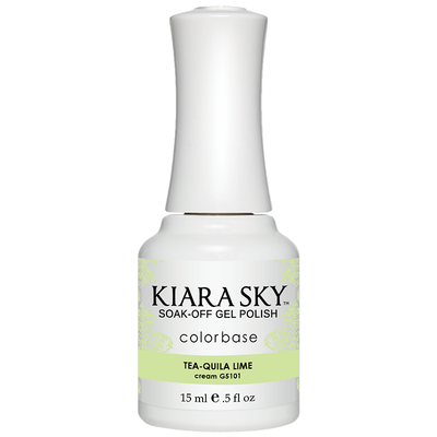Kiara Sky All In One Gel Polish 0.5 oz TEA-QUILA LIME G5101