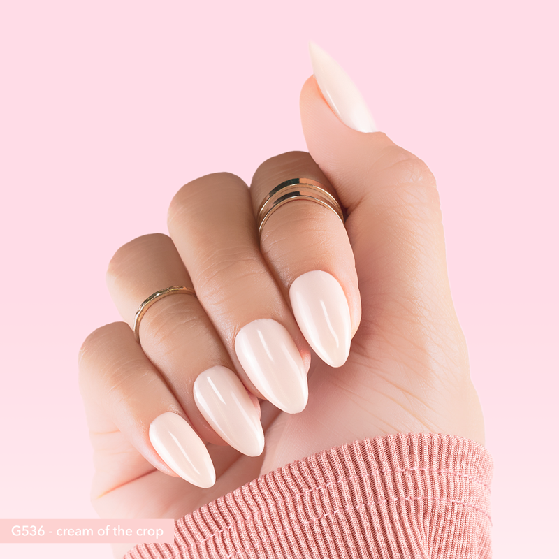 Kiara Sky Gelly Tip Short Almond 500 tips #GT08