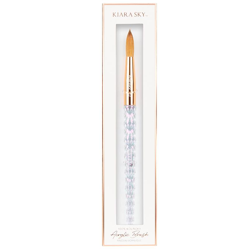 Kiara Sky Acrylic Nail Brush Kolinsky size 12