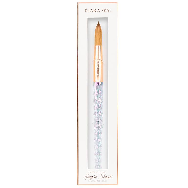 Kiara Sky Acrylic Nail Brush Kolinsky size 18