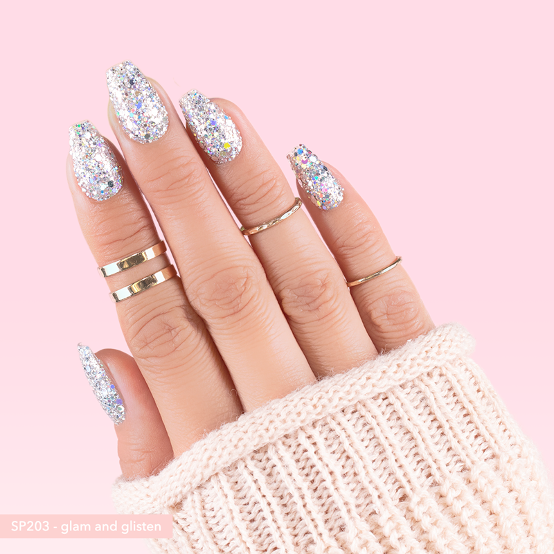 Kiara Sky Gelly Tip Short Coffin 500 tips #GT06