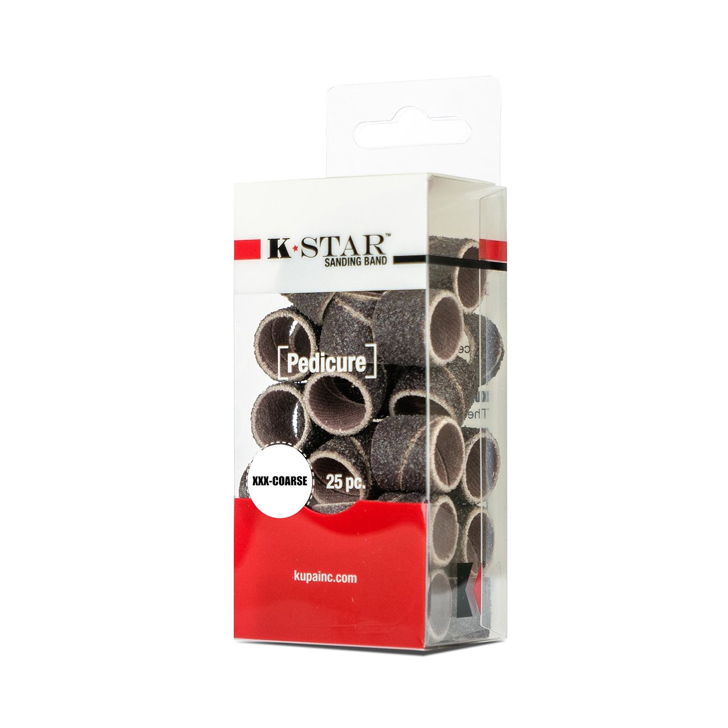 Kupa Pedicure Sanding Bands XXX Coarse #SB-XXXCRSE-25