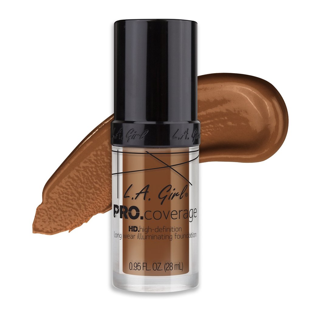 LA Girl Pro Coverage Foundation-Coffee GLM654