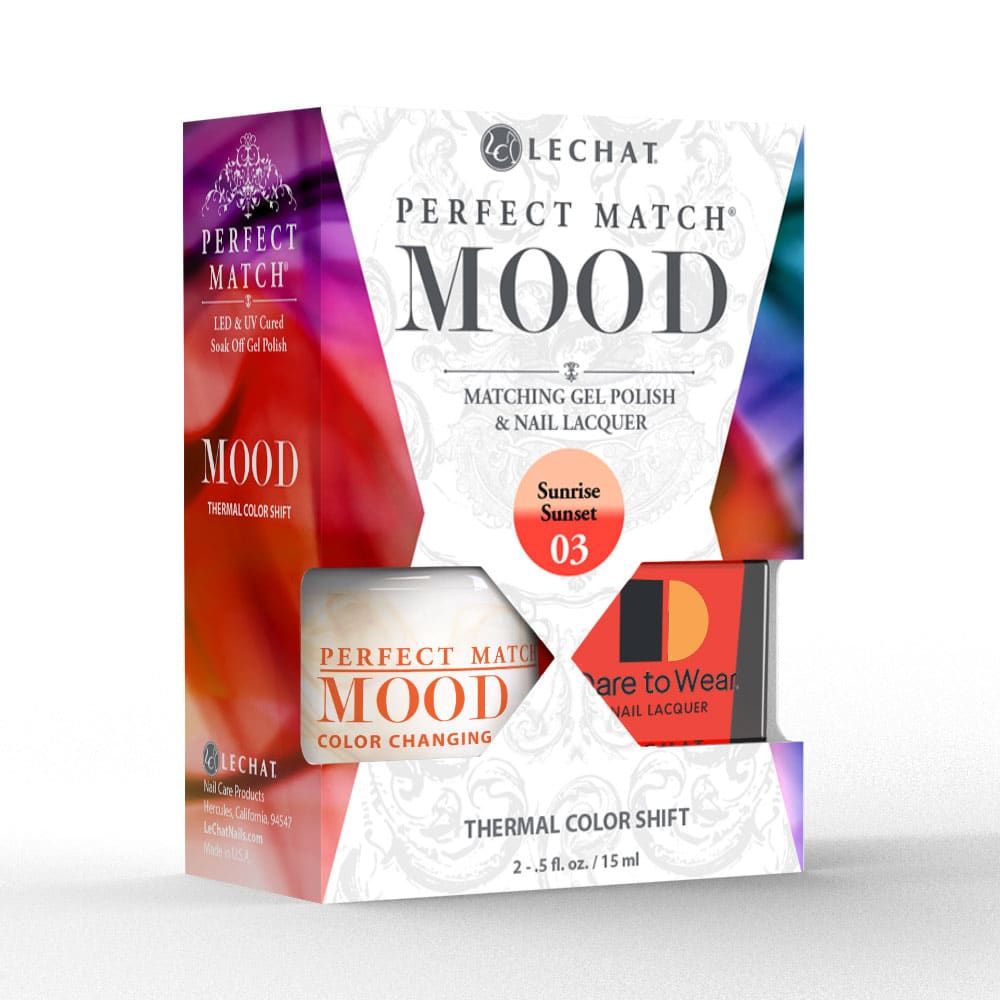 Lechat Perfect Match Mood Changing Color Duo Sunrise Sunset #PMMDS03