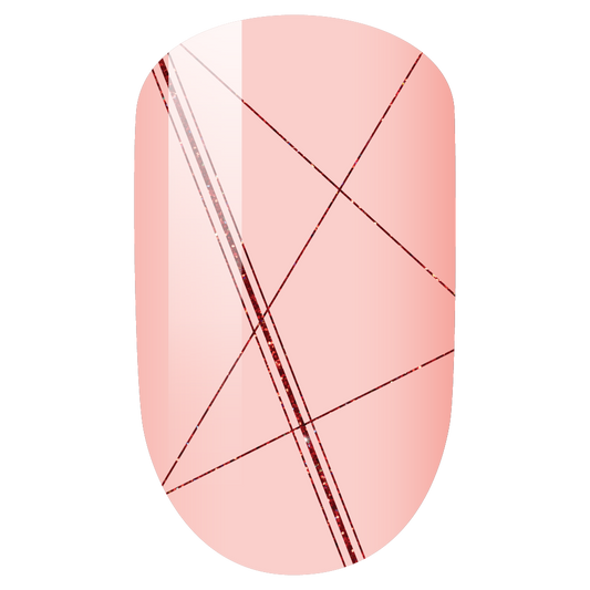 Lechat CM Gel Nail Art -Red Glitter #CMG32