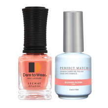 Load image into Gallery viewer, Lechat Perfect Match Duo Gel &amp; Lacquer Bllushing Bloom PMS 171