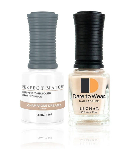 Lechat Perfect match Duo Gel & Lacquer Champagne Dreams PMS262