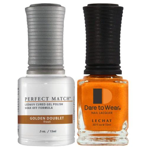 Lechat Perfect Match Duo Gel & Lacquer Golden Doublet PMS022