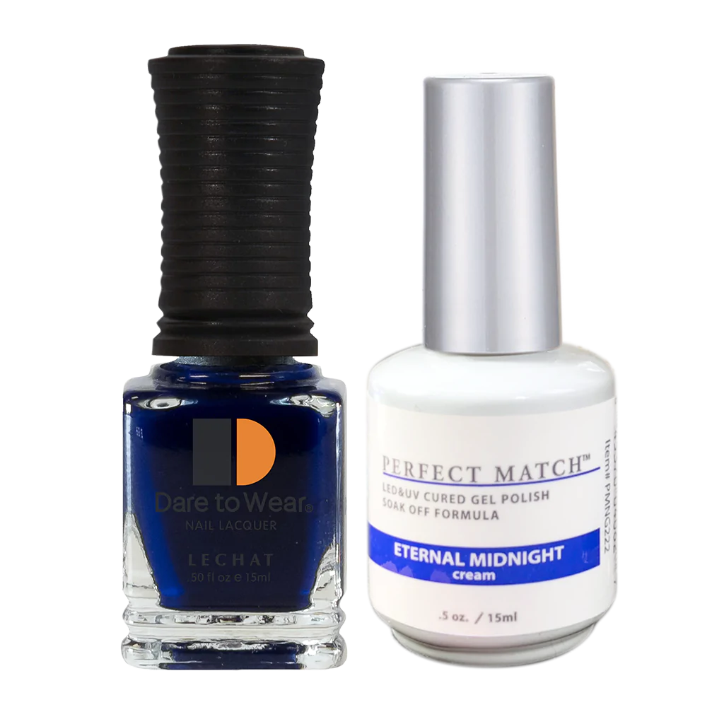 Lechat Perfect Match Duo Gel & Lacquer Eternal Midnight #222