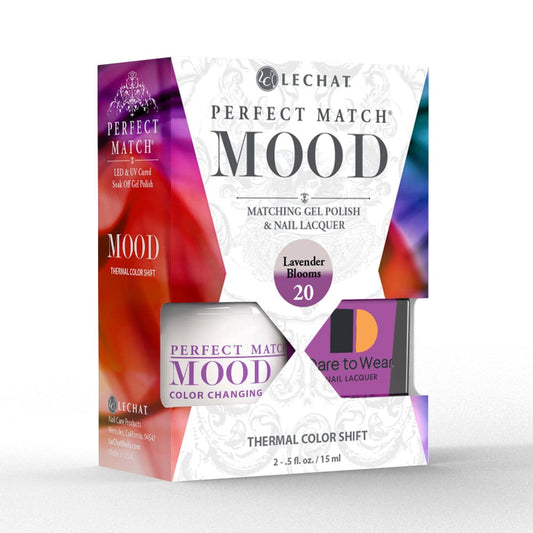 Lechat Perfect Match Mood Changing Color Duo Lavender Blooms #PMMDS20