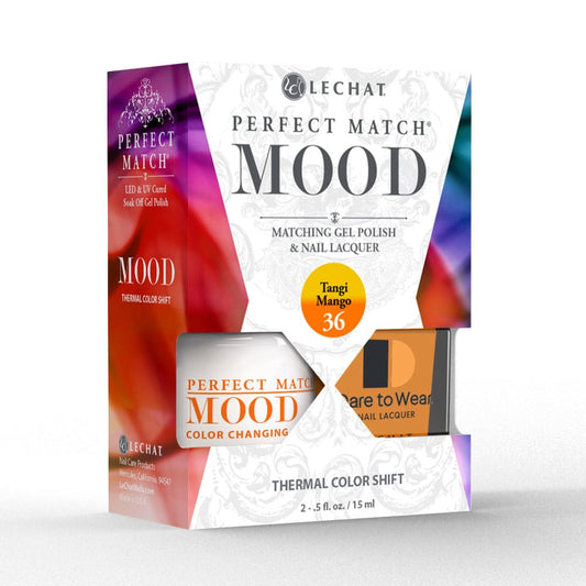 Lechat Perfect Match Mood Changing Color Duo Tangi Mango #PMMDS36