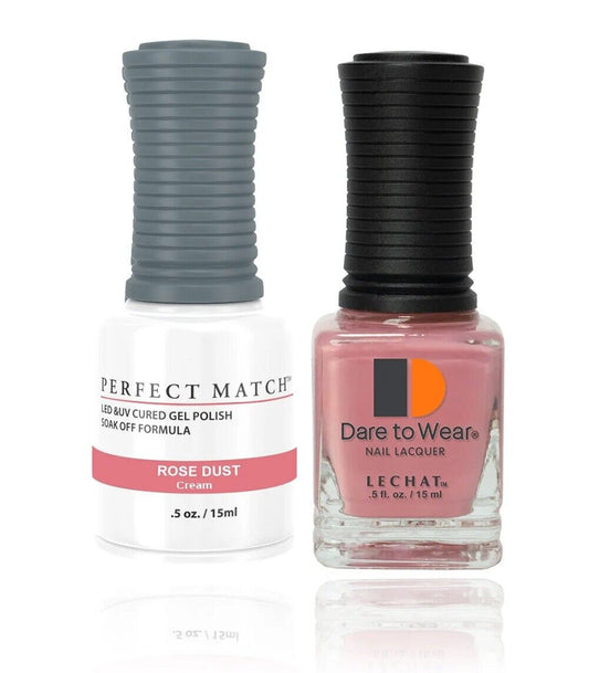 Lechat Perfect match Duo Gel & Lacquer Rose Dust PMS275