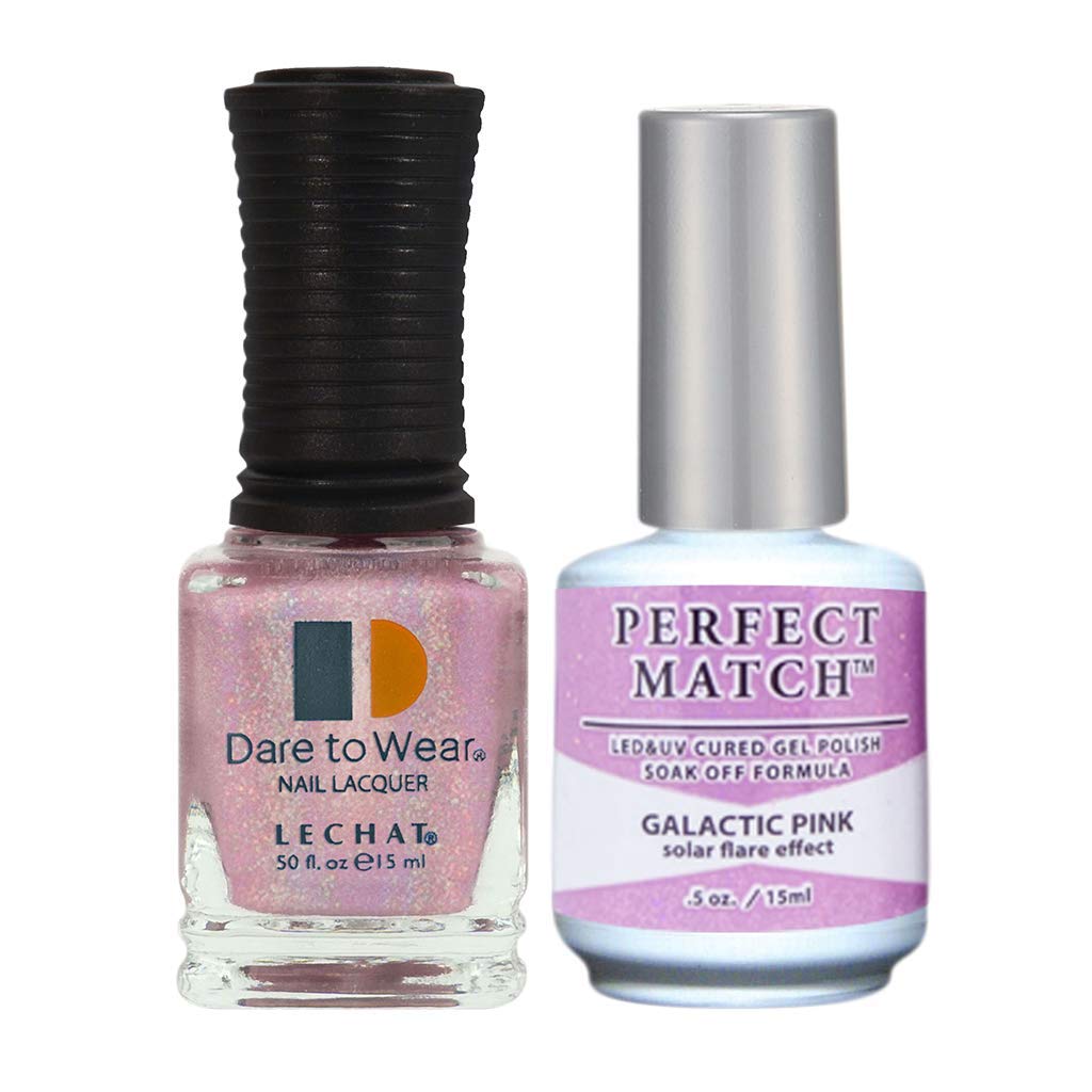 Lechat Perfect Match Spectra Gel & Lacquer Galactic Pink 0.5 oz SPMS13
