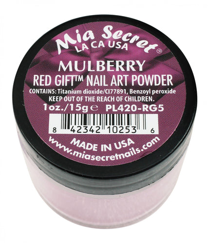 Mia Secret - Mulberry Red Gift Acrylic Powder 1 oz - #PL420-RG5