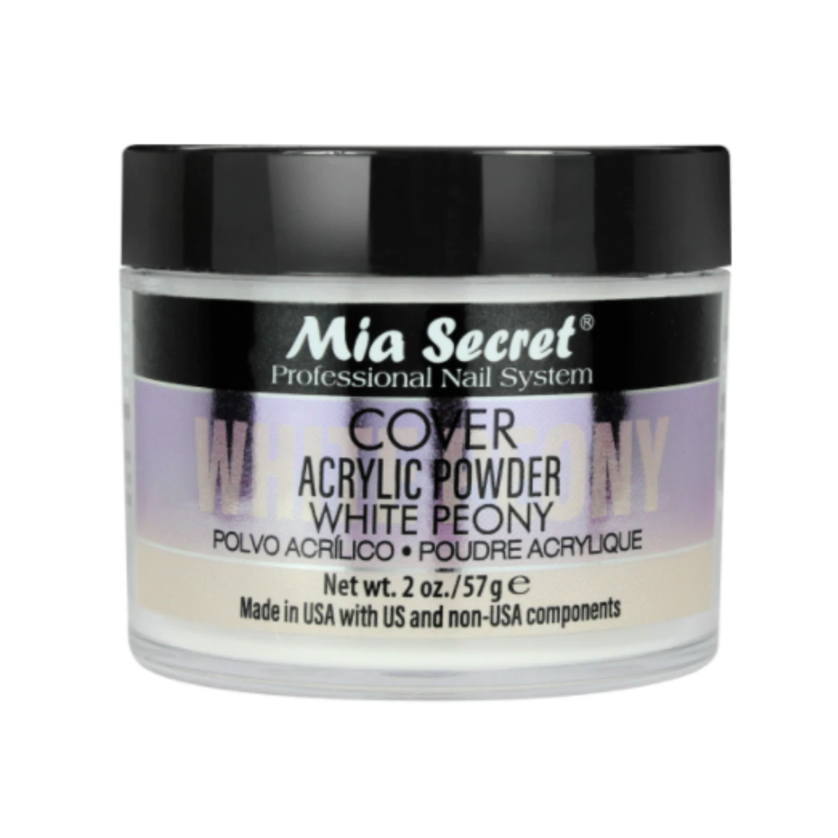Mia Secret - Cover White Peony Powder 2 oz - #PL430-NY
