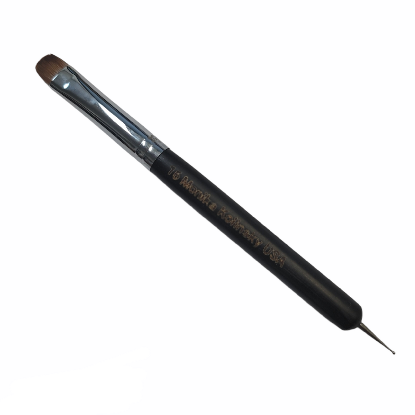 Monika french brush kolinsky with Dot Tool Black