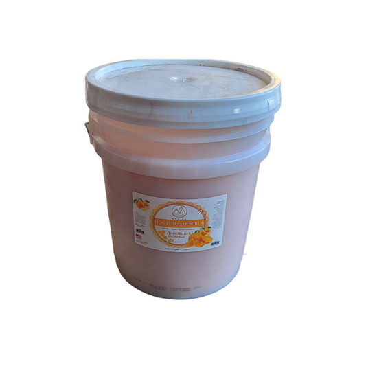 Monika Honey Sugar Scrub Orange Pail 5 Gallon