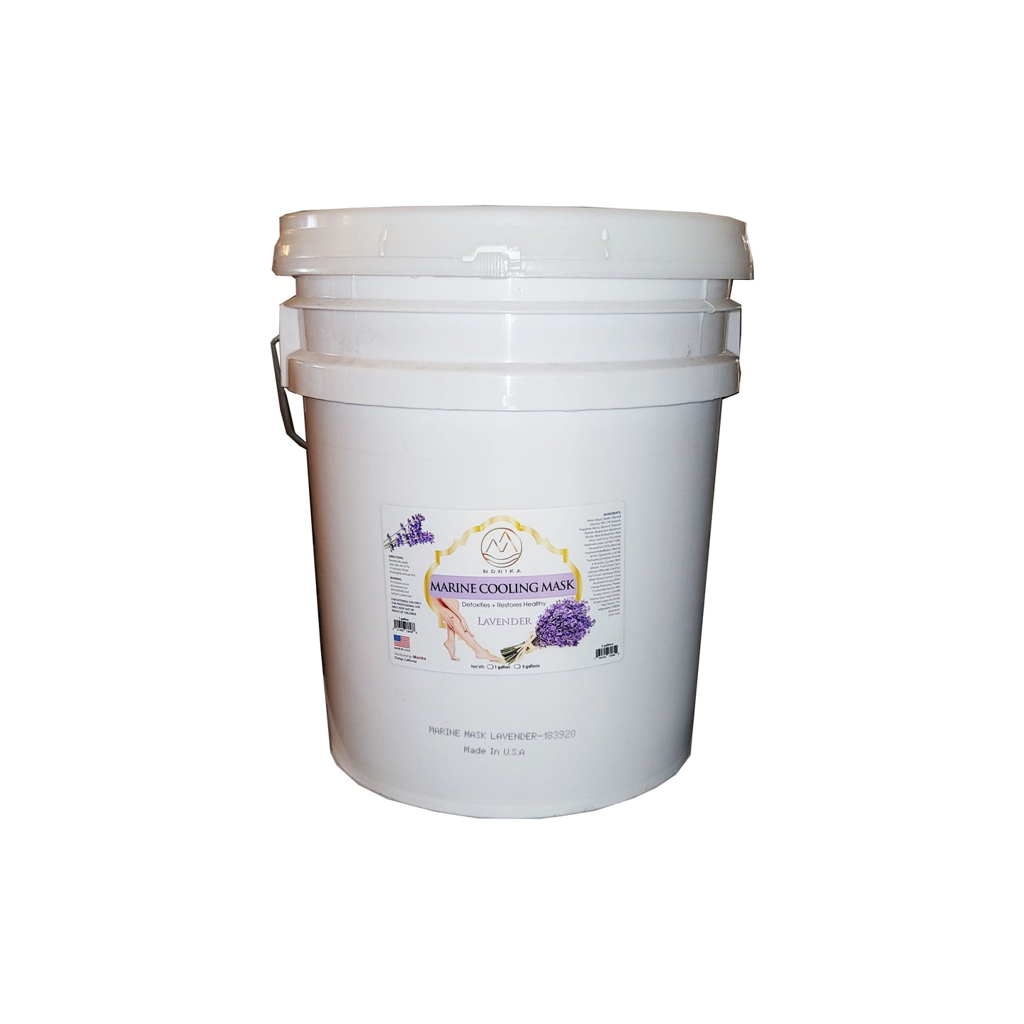 Monika Marine Mask Lavender Pail 5 Gallon