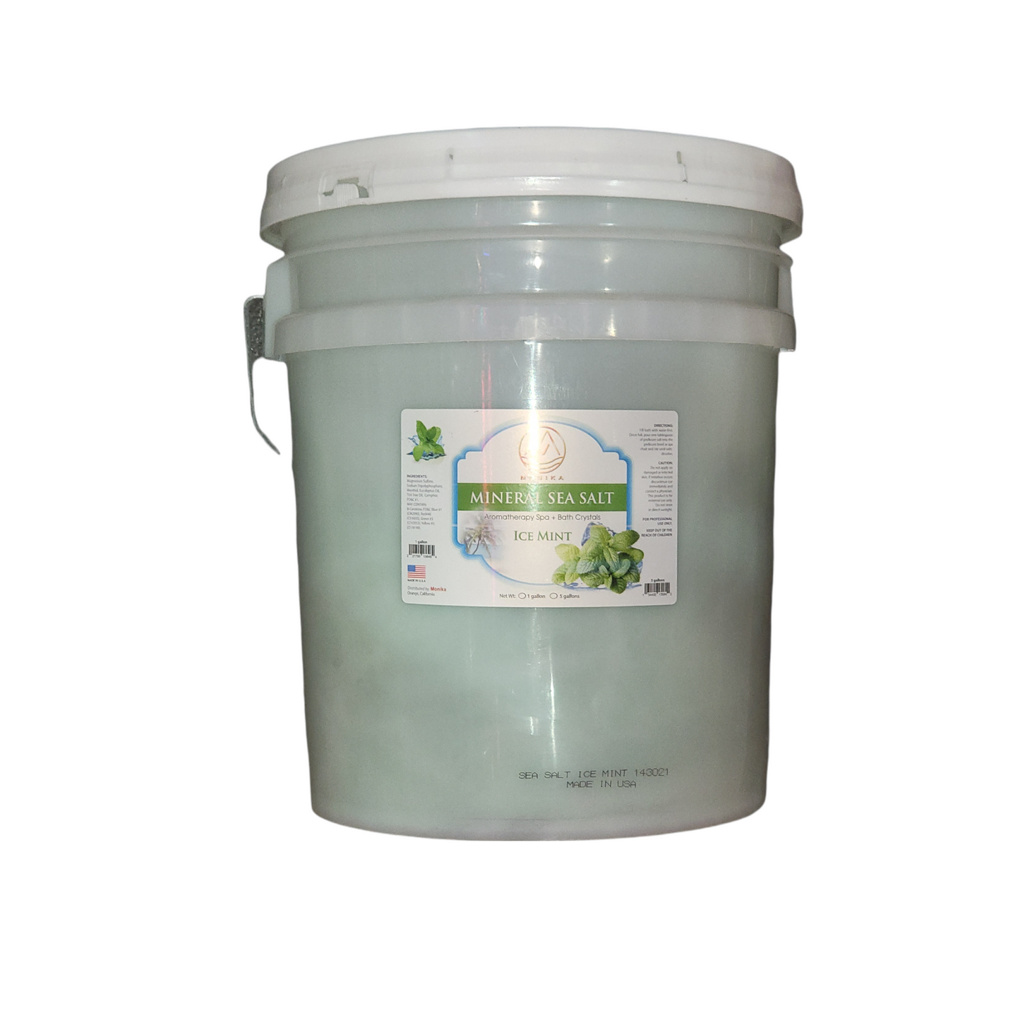 Monika Sea Salt Ice Mint Pail 5 Gallon