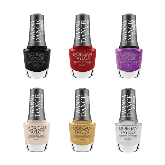 Morgan Taylor Nail Lacquer 6 pc Collection I wanna Dance #3130089