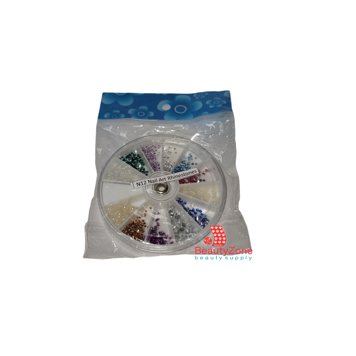 N12 Nail Art Rhinestones Wheel