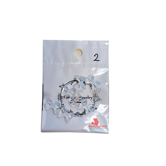 Nail Art Butterfly 3d Decoration (8 pcs / Bag)