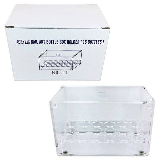 Nail art color 18 bottle organizer, acrylic NB