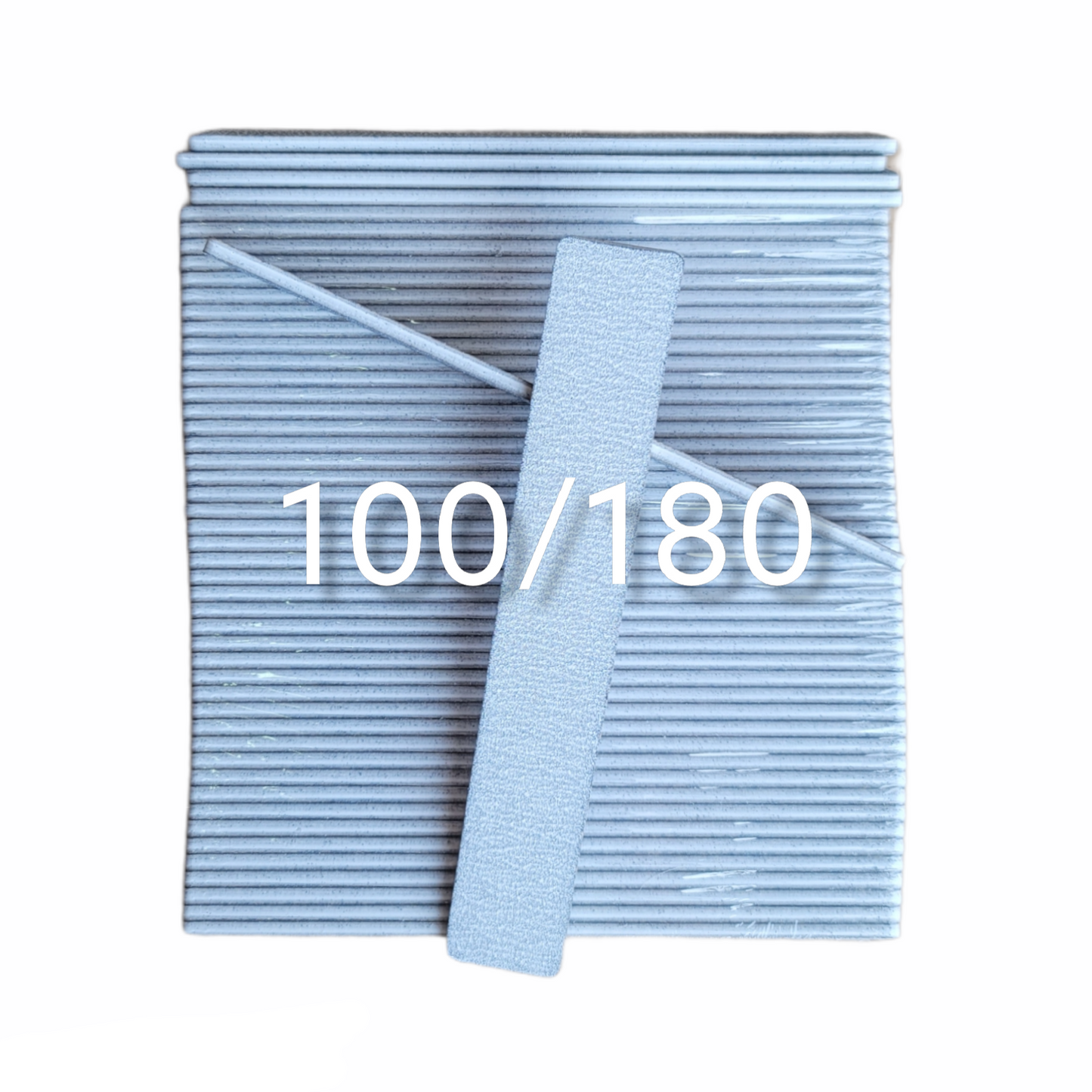 Nail File Jumbo Zebra Grit 100/180 Pack 50 pcs USA #F073