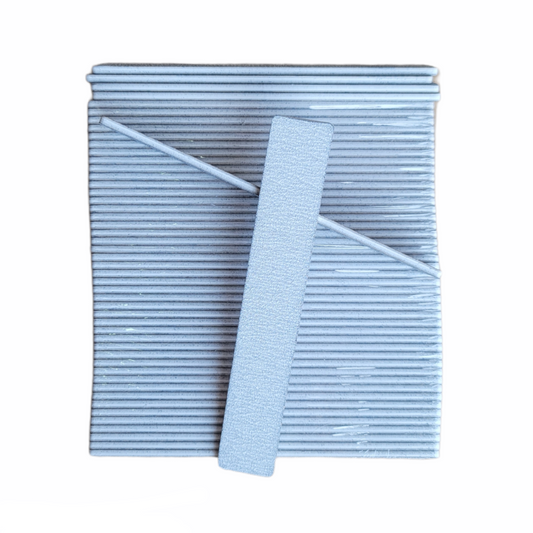 Nail File Jumbo Zebra Grit 100/180 Pack 50 pcs USA #F073