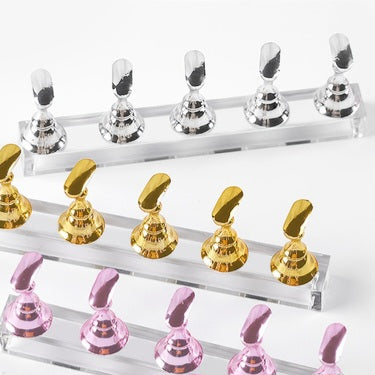 Nail display fingernail practice magnetic