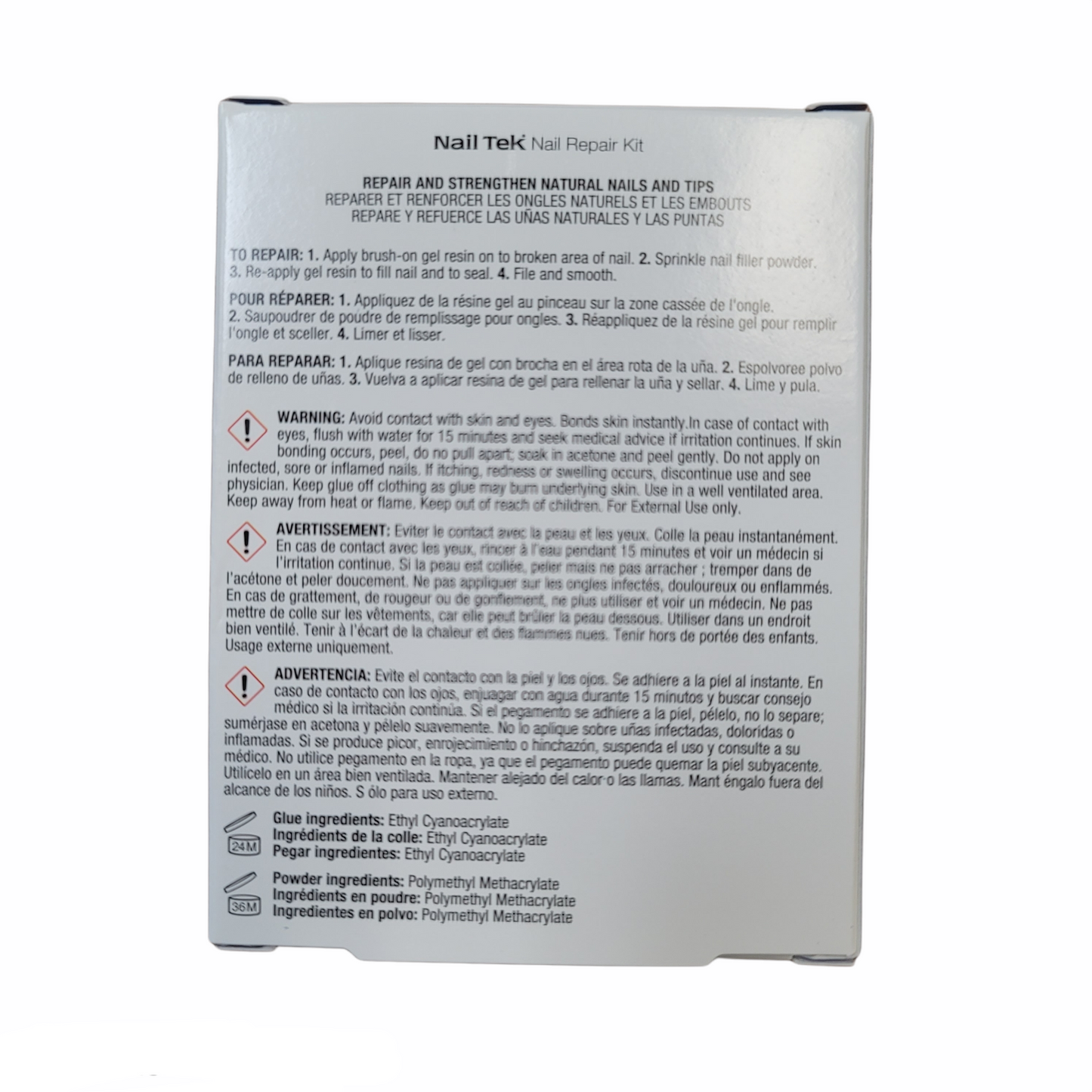 Nail Tek Nail Repair Broken Nail Instantly Kit #55866