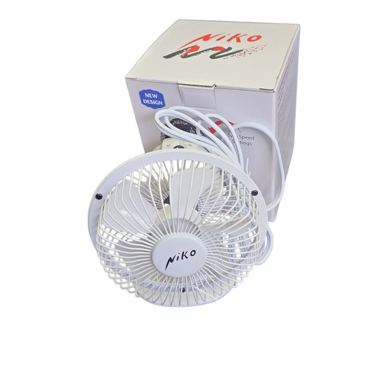 Niko Mini Nail Fan Two Speed Settings White