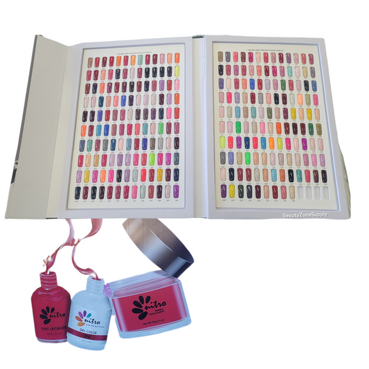Nitro Trio Gel Polish, Lacquer & Dip powder Whole Line Duo 256 colors Free Ship!