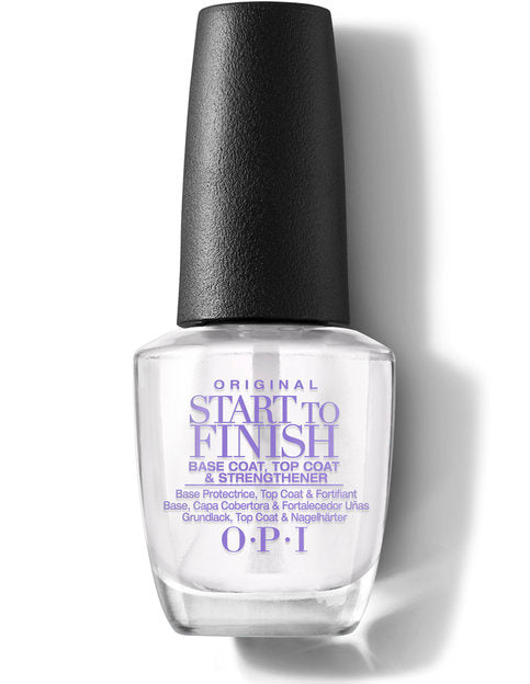 OPI Nail Lacquer Top Base Start To Finish 0.5 oz-Beauty Zone Nail Supply