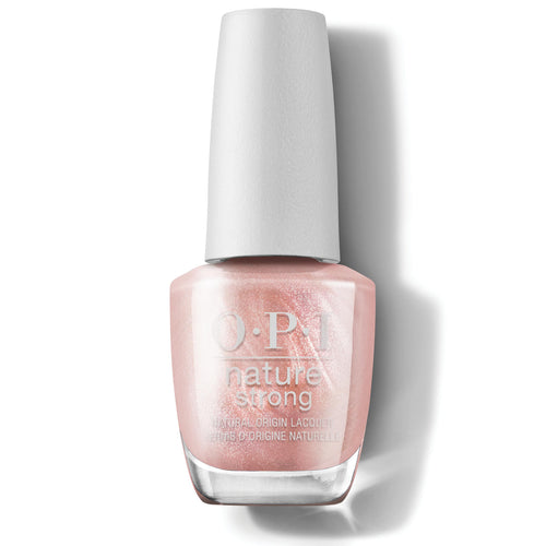 OPI Nature Strong Lacquer Intentions are Rose Gold 15mL / 0.5 oz #NAT015