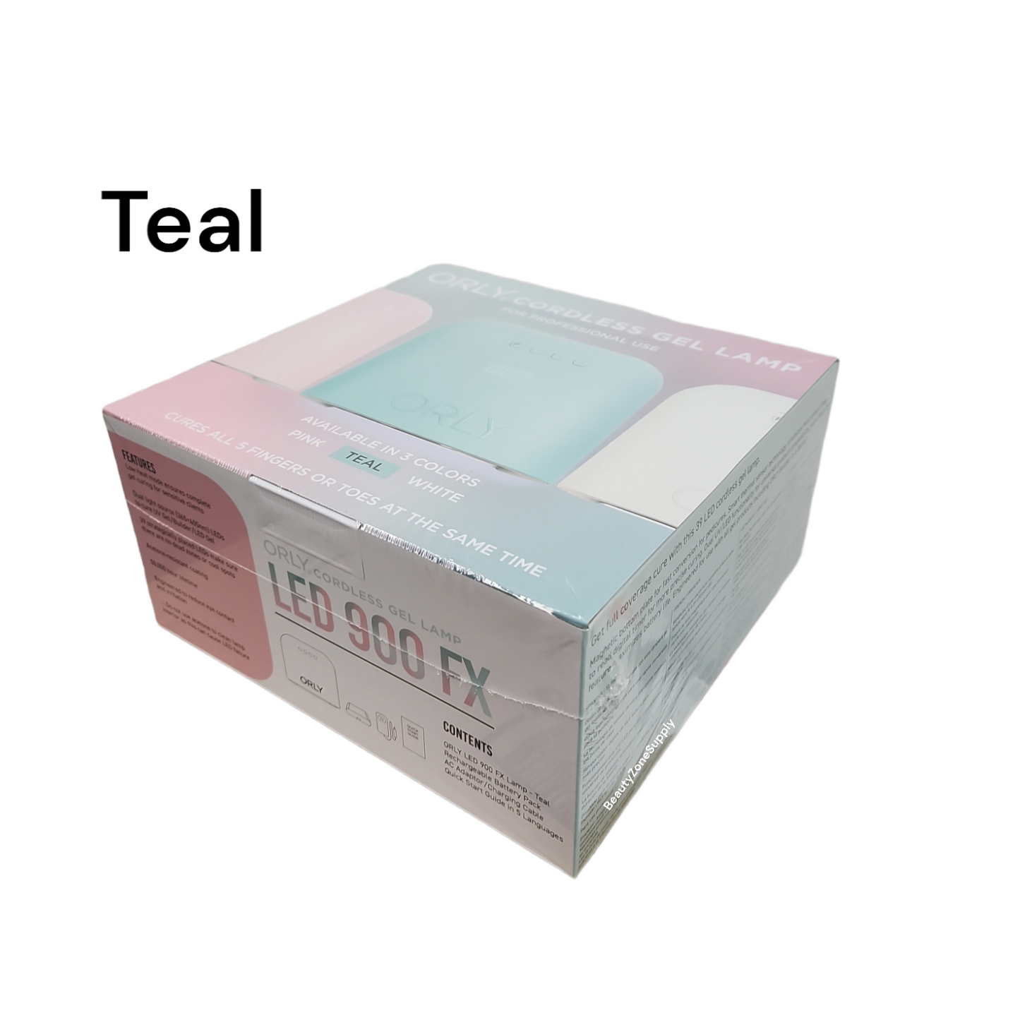 ORLY Nail Lamp LED Rechargeable LED 900 FX Pro Lamp Teal #3350026