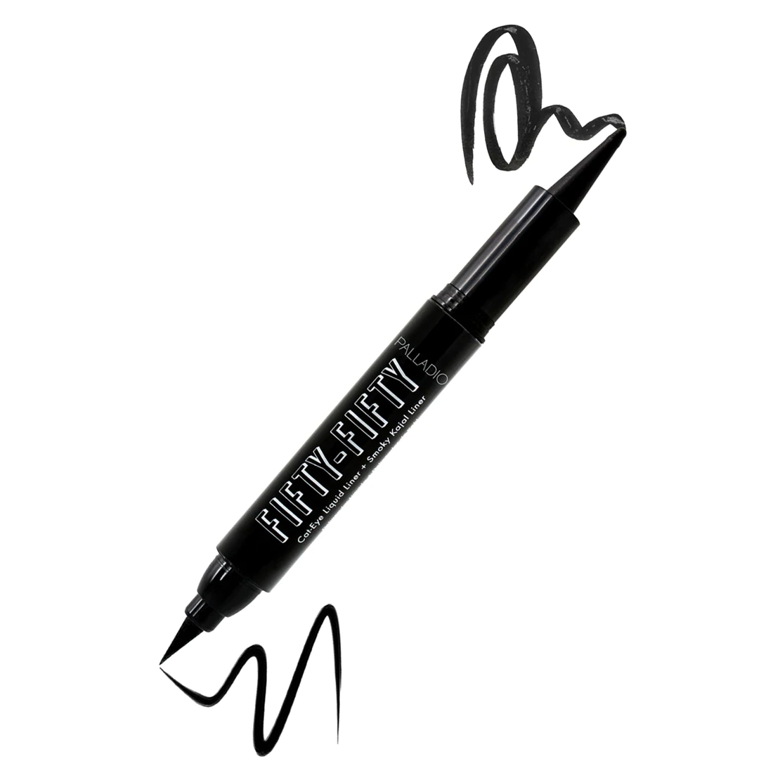 Palladio Fifty-Fifty Cat-Eye Liquid Liner + Smoky Kajal Liner