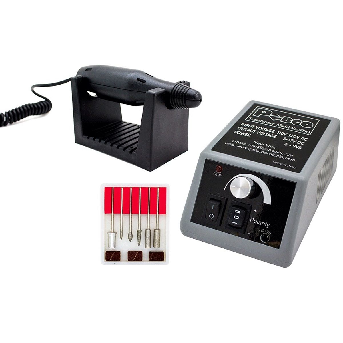 Pebco Professional Nail Drill Mercedes 500 Nail Machine