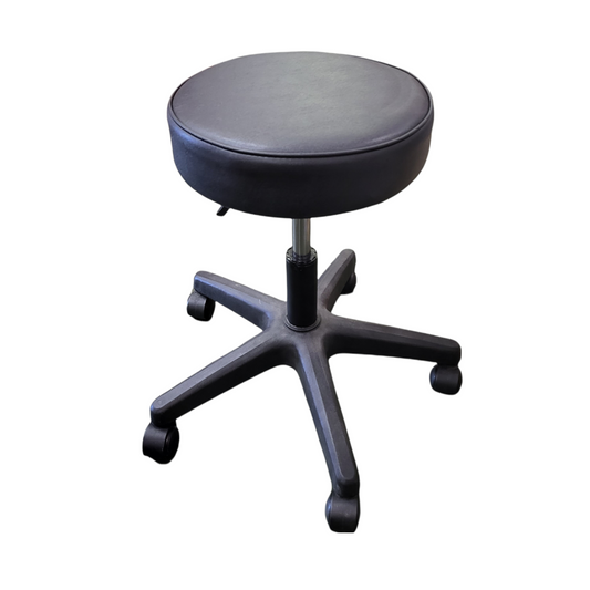 Pedicure Chair Salon Round Stool #808 Black
