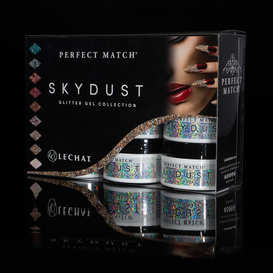Perfect Match Glitter Gel Skydust Collection GGC-01-Beauty Zone Nail Supply