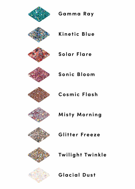 Perfect Match Glitter Gel Skydust Collection GGC-01-Beauty Zone Nail Supply