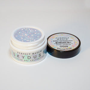 Perfect Match Glitter Gel Skydust Glacial Dust GG09-Beauty Zone Nail Supply