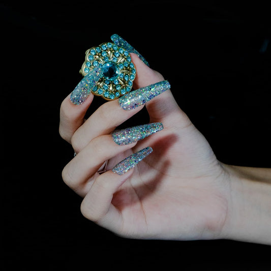 Perfect Match Glitter Gel Skydust Misty Morning GG06-Beauty Zone Nail Supply