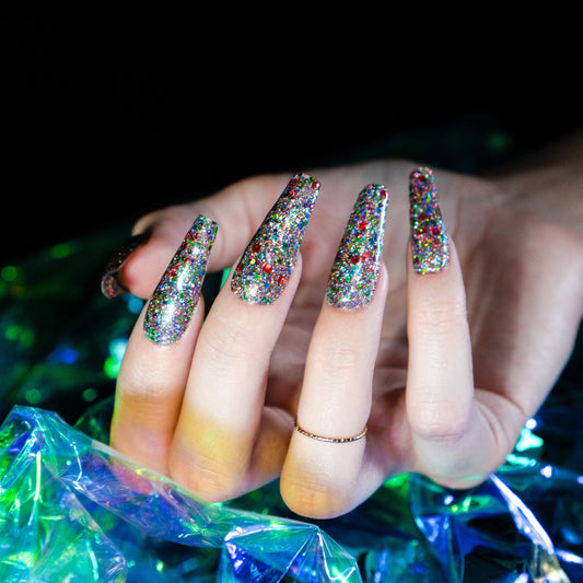 Perfect Match Glitter Gel Skydust Solar Flare GG03-Beauty Zone Nail Supply