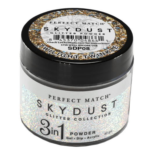 Perfect Match Glitter Powder Skydust Twilight Twin 42 gm #SDP08