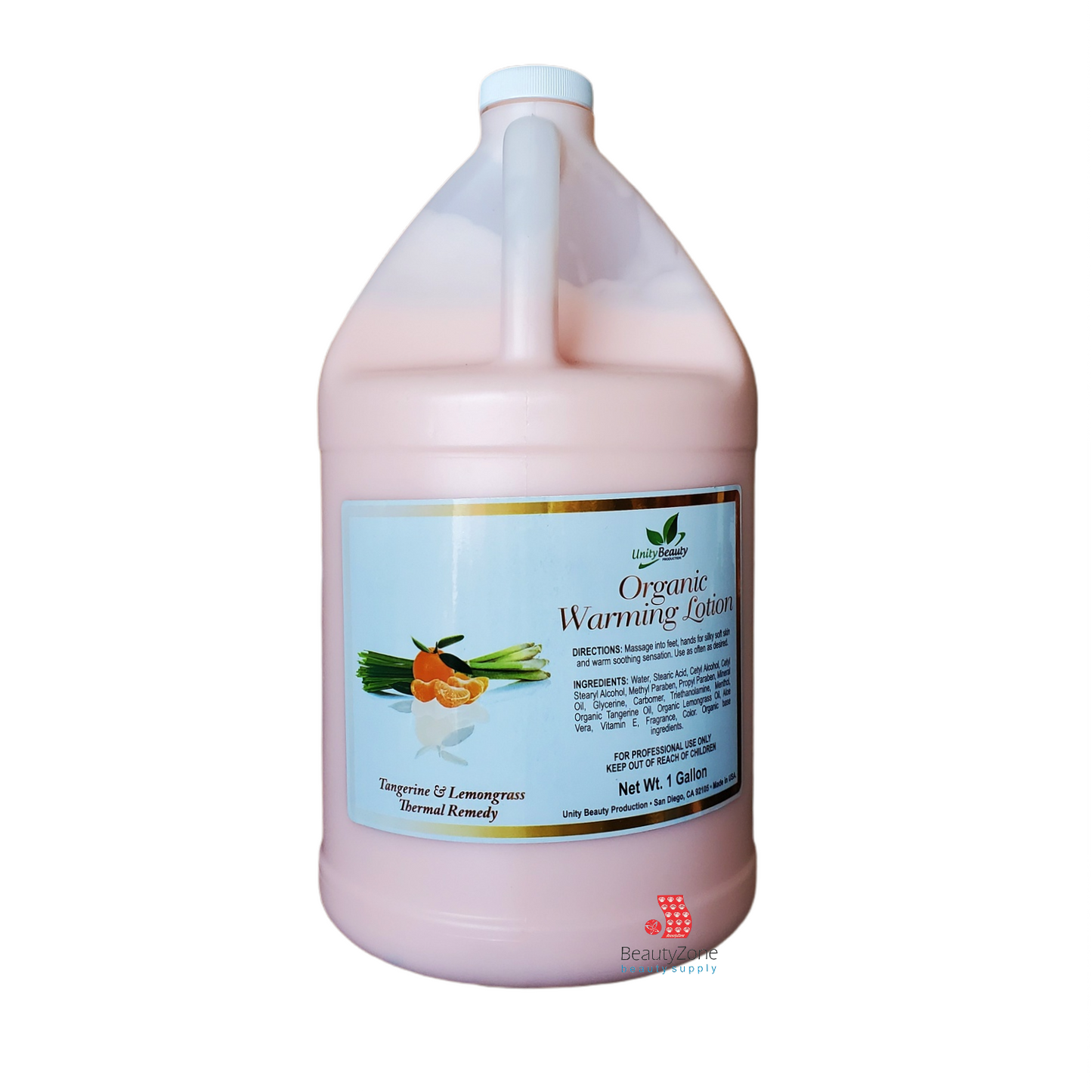 Unity Warming Lotion Tangerine Gallon