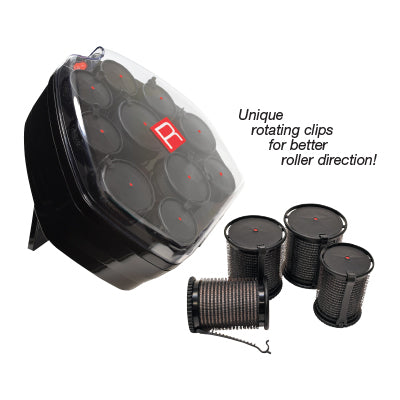R-Session 10 pc Sefe Grip Hot Roller Set RSP-742HR