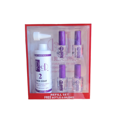 Red Nail Essential Dip Liquid #2 Base Coat Refill 7 oz