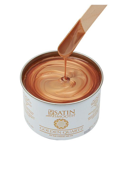 Satin Smooth Soft Wax Golden Quartz Wax 14 oz #814142